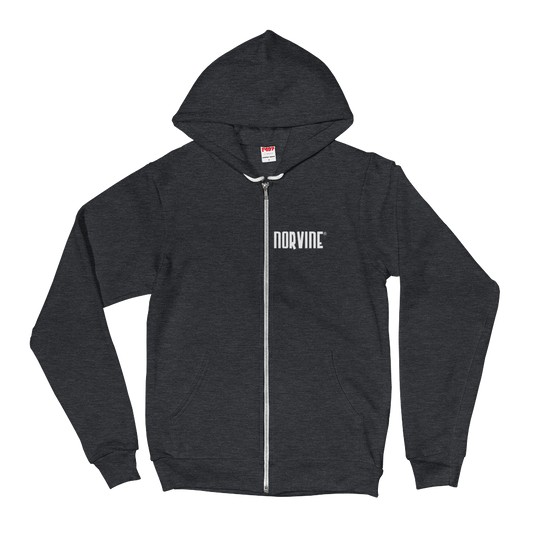 Norvine AA-hoodie met rits