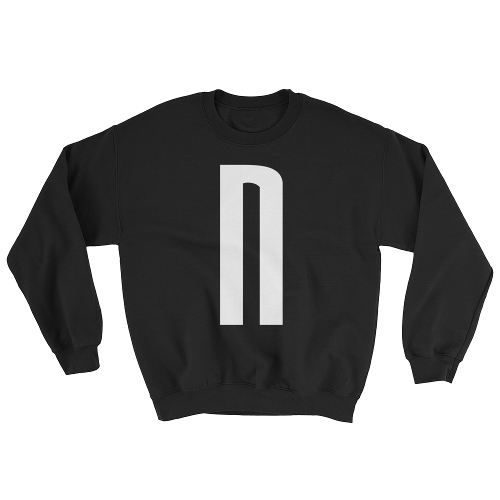 Norvine's N Black Sweatshirt