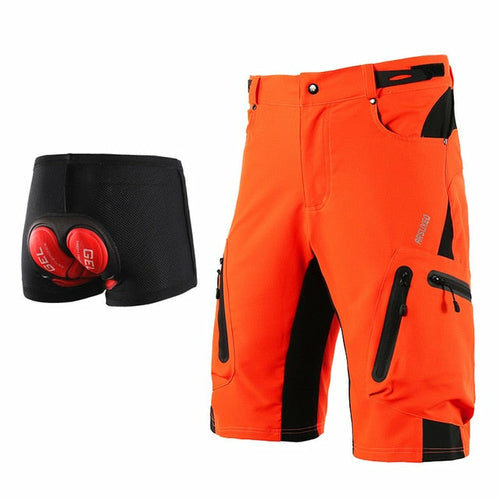 Men Outdoor Sports Cycling Shorts MTB Downhill Trousers Mountain Bike