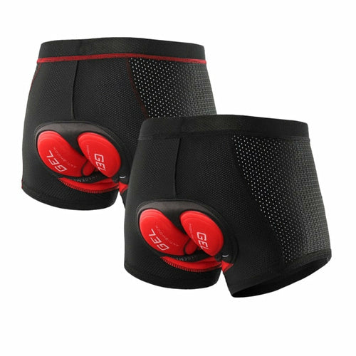 Upgrade Cycling Underwear Pro 3D Gel Pad Mountain Bike MTB Shorts