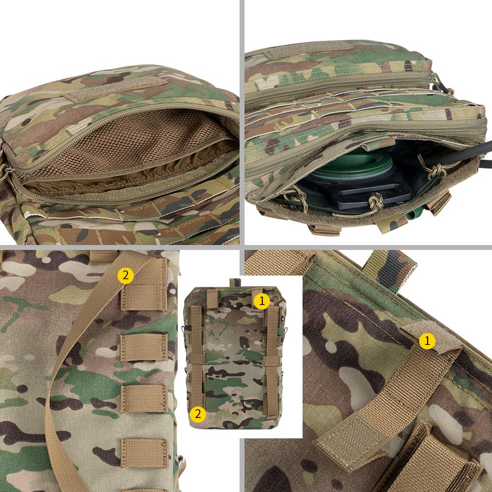 Tactical Hydration Pack for 3L Hydration Combat Water Bladder Hunting