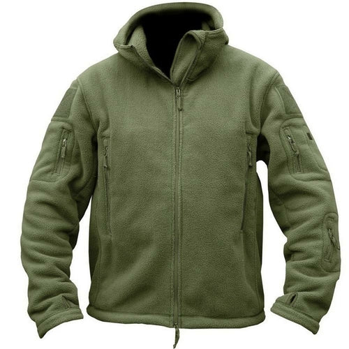 Winter Airsoft Military Jacket Men Fleece Tactical Jacket Thermal