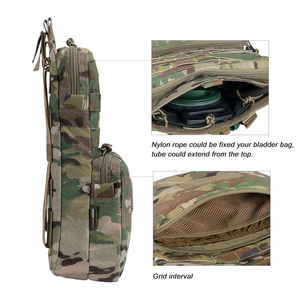 Tactical Hydration Pack for 3L Hydration Combat Water Bladder Hunting