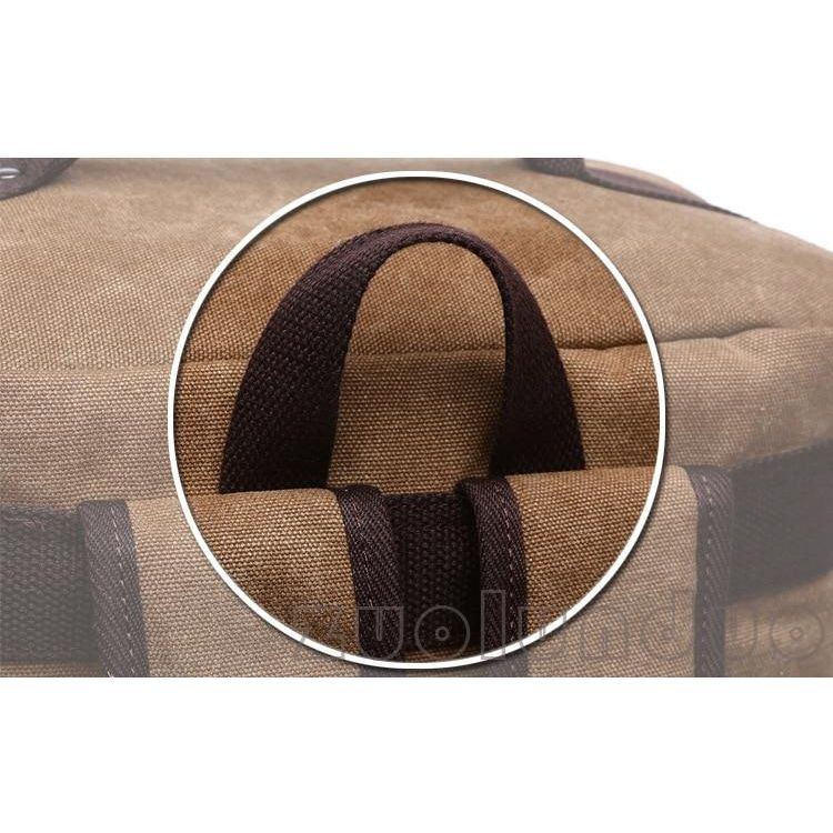 Men's Backpack Vintage Canvas Backpack School Bag Men's Travel Bags - Sportkyu