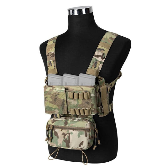 MK3 Tactical Chest Rig Modular Lightweight Hunting Vest Full Set