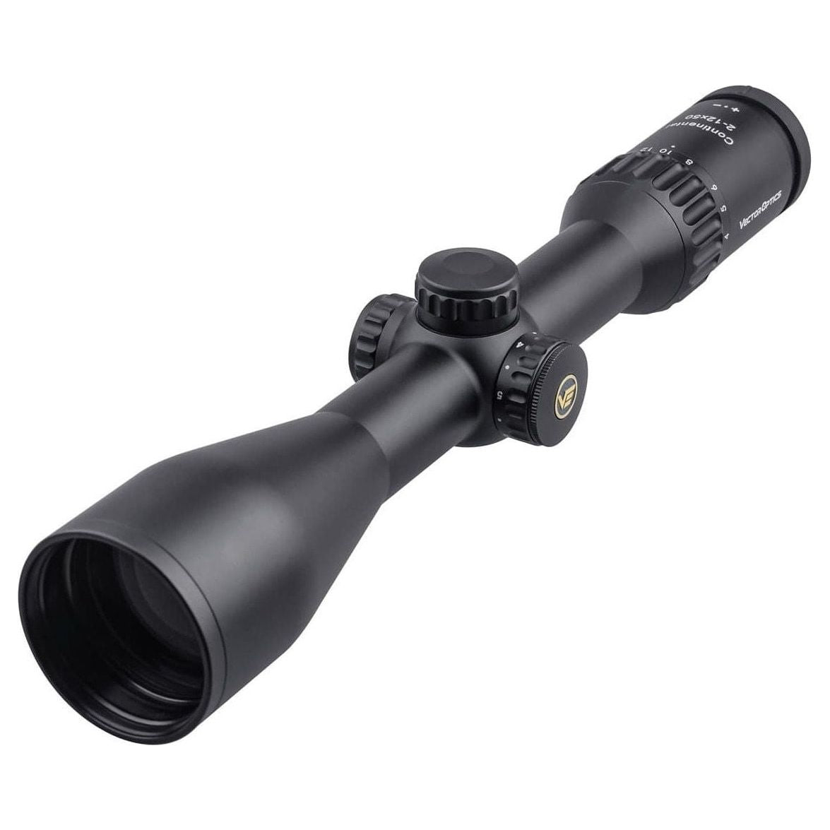 Optics Continental HD 2-12x50 Riflescope Clear View Hunting Rifle - Sportkyu