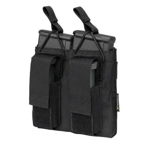 Tactical Magazine Pouch Mag Carrier Double Open Top 5.56 &amp; Pistool MOLLE