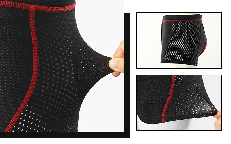 Upgrade Cycling Underwear Pro 3D Gel Pad Mountain Bike MTB Shorts