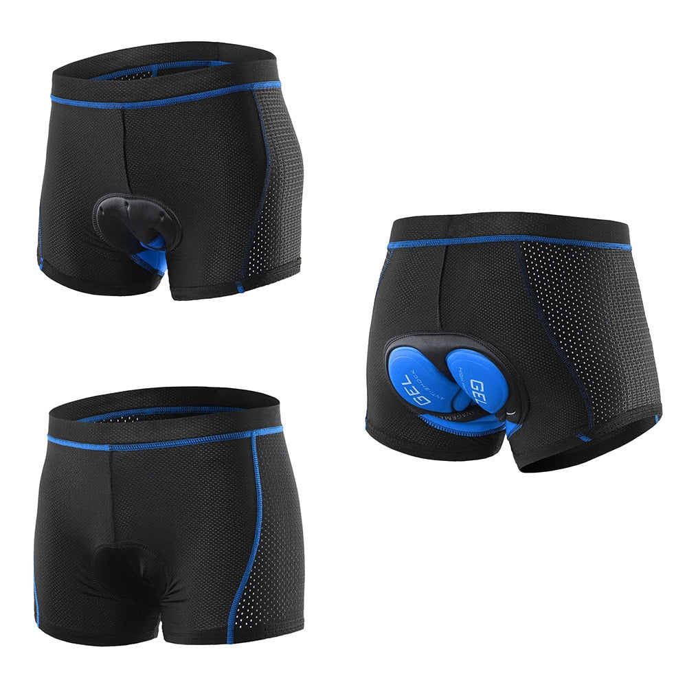 Upgrade Cycling Underwear Pro 3D Gel Pad Mountain Bike MTB Shorts