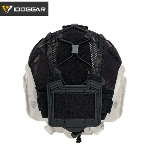 Tactical Helmet Cover For Maritime Helmet with NVG Battery Pouch