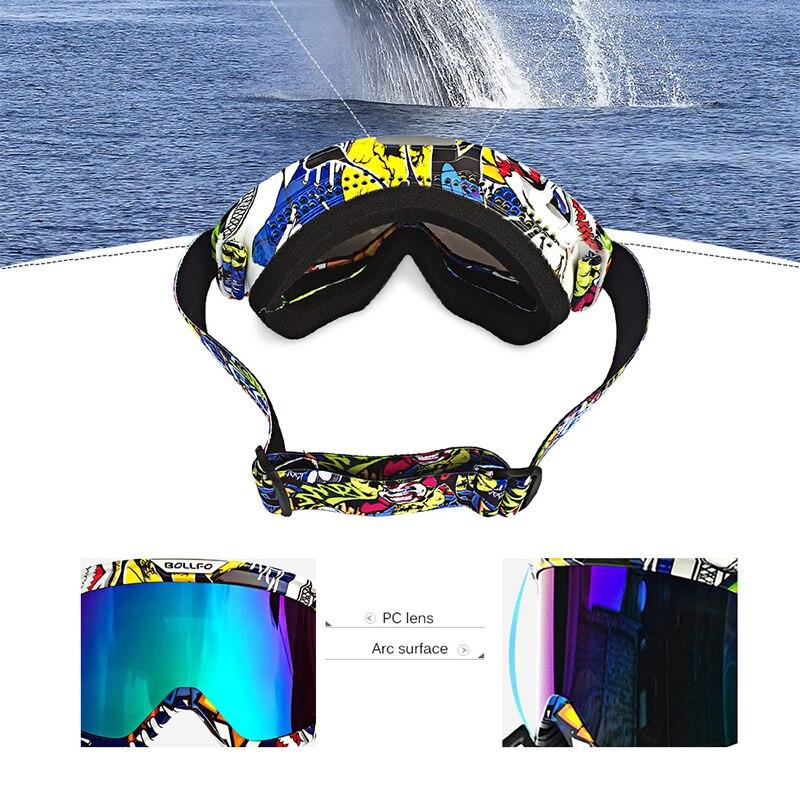 Outdoor Motorcycle Goggles Cycling UV400 MX Off-Road Ski Sport ATV