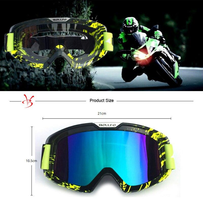 Outdoor Motorcycle Goggles Cycling UV400 MX Off-Road Ski Sport ATV