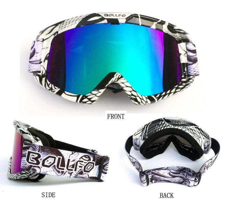 Outdoor Motorcycle Goggles Cycling UV400 MX Off-Road Ski Sport ATV