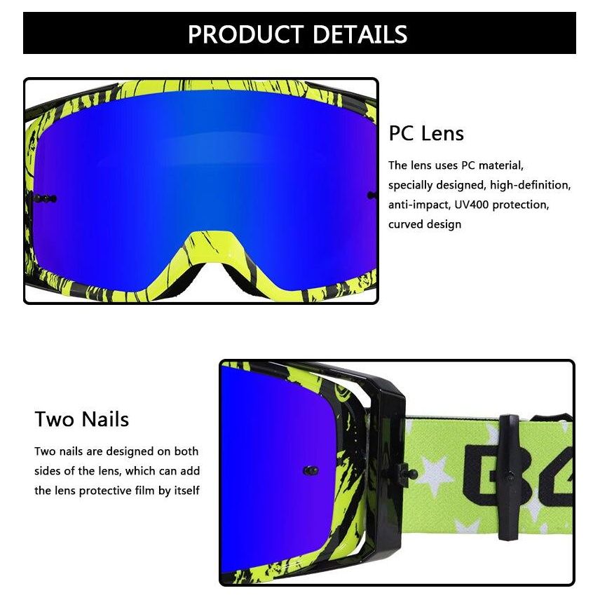 Men Women Outdoor Ski Goggles Snowboard Dustproof UV400 Mask