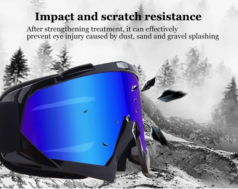 Sports Motorcycle Glasses UV400 Protection Goggles for Men Women