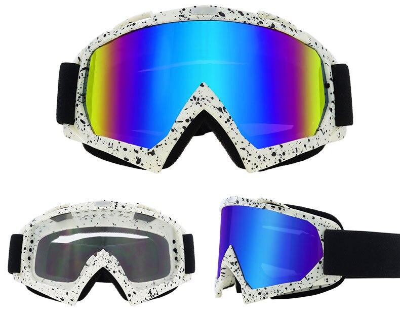 Sports Motorcycle Glasses UV400 Protection Goggles for Men Women