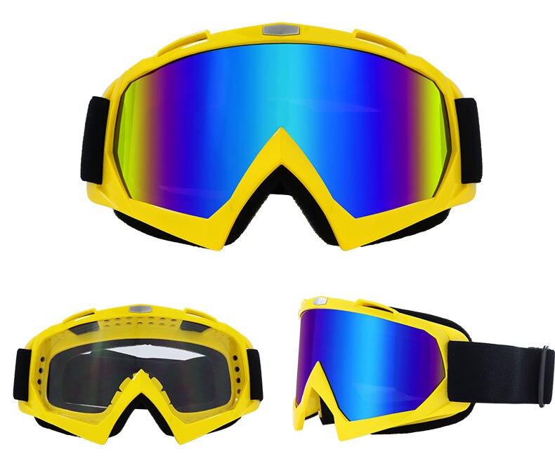 Sports Motorcycle Glasses UV400 Protection Goggles for Men Women