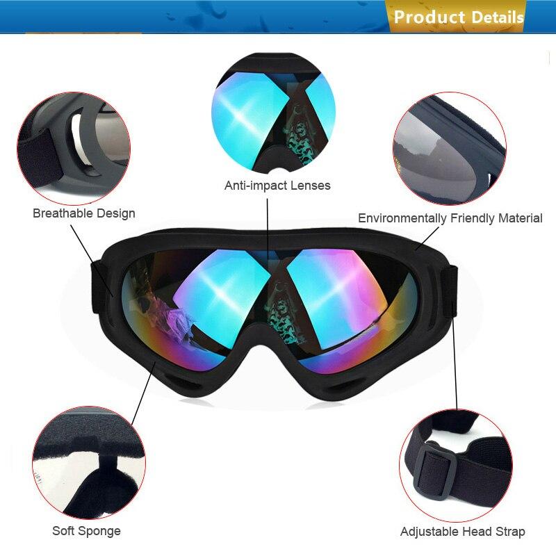 Winter Snow Sports Goggles UV400 Protection Light-Weight - Sportkyu