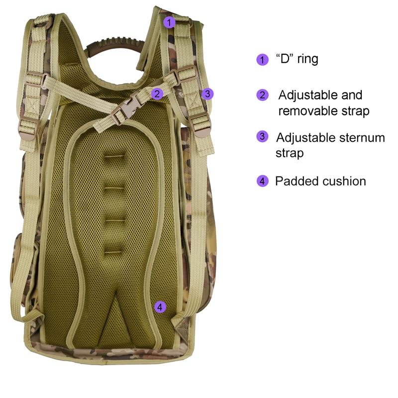 40L Large Capacity Men's Camping Backpack Male Army Military Tactical