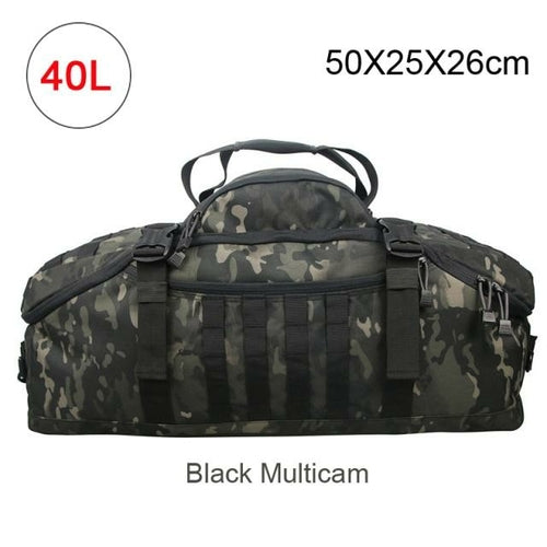 40L 60L 70L Men Army Military Tactical Waterproof Backpack Molle