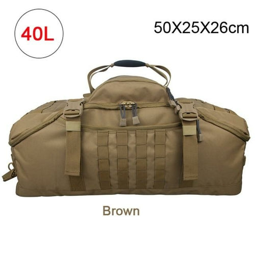 40L 60L 70L Men Army Military Tactical Waterproof Backpack Molle