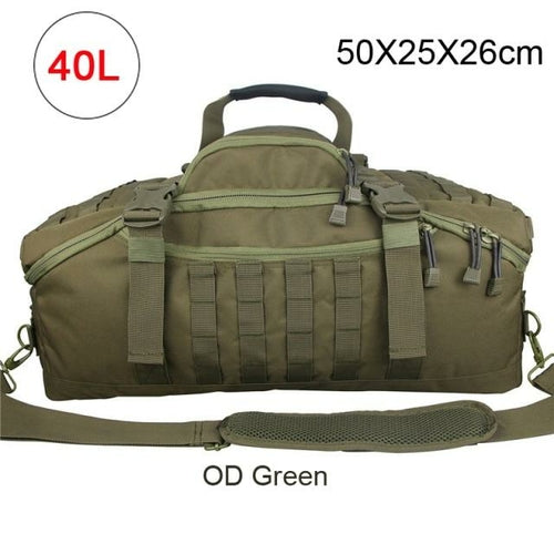 40L 60L 70L Men Army Military Tactical Waterproof Backpack Molle