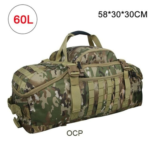 40L 60L 70L Men Army Military Tactical Waterproof Backpack Molle