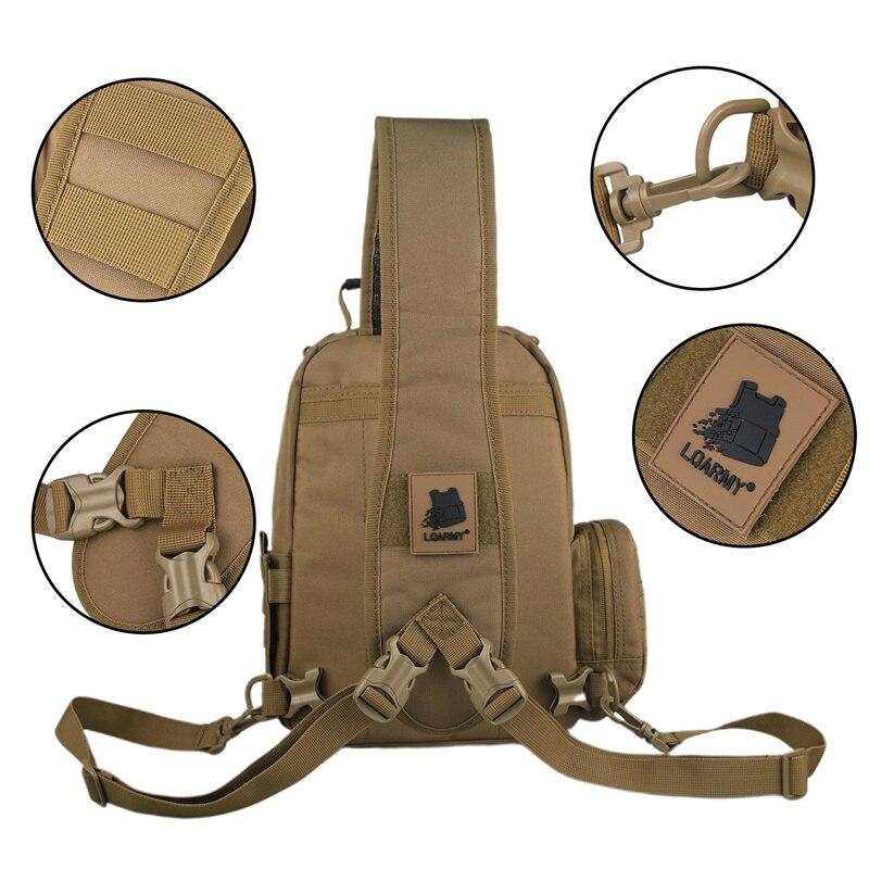 Tactical Shoulder Bag Gun Holster Military Sling Bag Hunting Camping