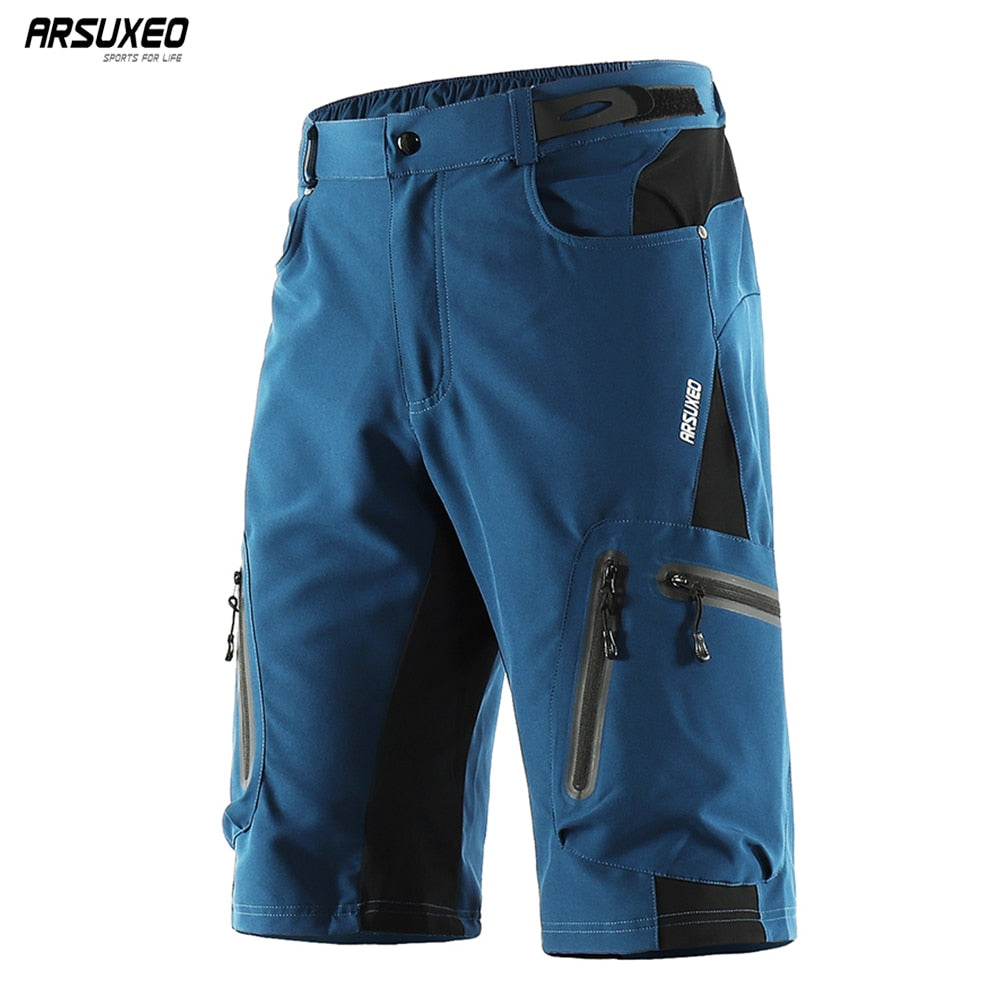 Men Outdoor Sports Cycling Shorts MTB Downhill Trousers Mountain Bike