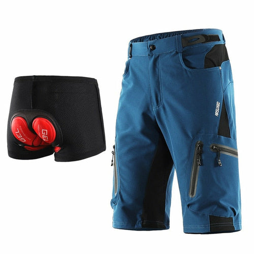 Men Outdoor Sports Cycling Shorts MTB Downhill Trousers Mountain Bike