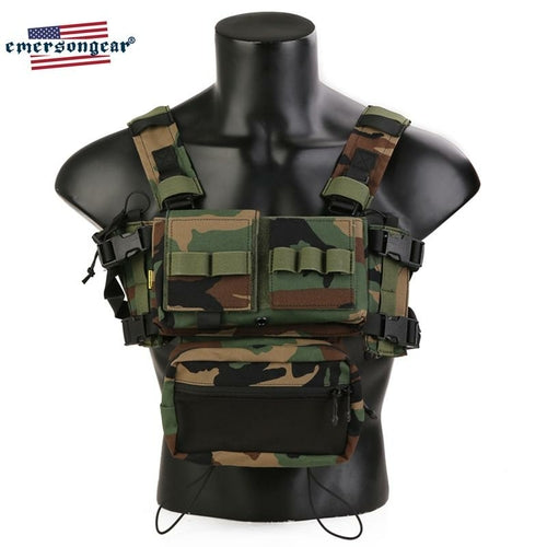 MK3 Chest Rig Tactical Vest Micro Fight Modular Hunting Plate Carrier