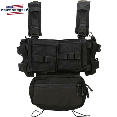 MK3 Chest Rig Tactical Vest Micro Fight Modular Hunting Plate Carrier