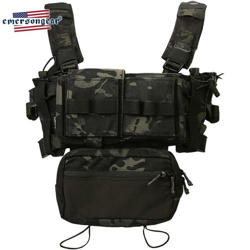 MK3 Chest Rig Tactical Vest Micro Fight Modular Hunting Plate Carrier