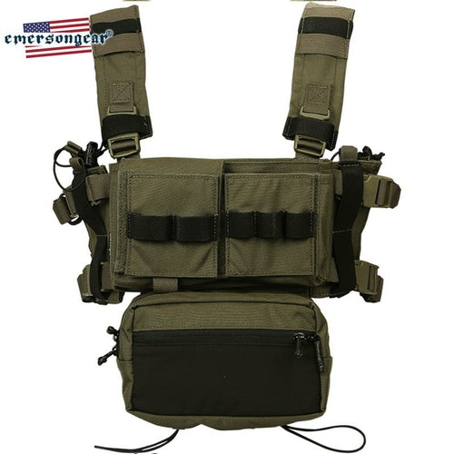 MK3 Chest Rig Tactical Vest Micro Fight Modular Hunting Plate Carrier