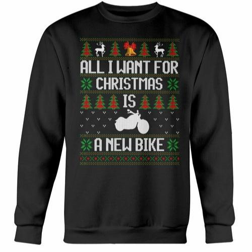 All want for Christmas is new Bike Sweatshirt