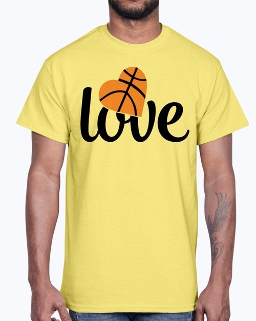 love- Basketball  - Cotton Tee