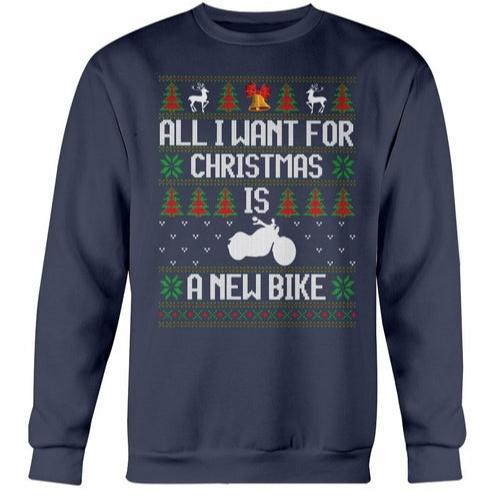 All want for Christmas is new Bike Sweatshirt