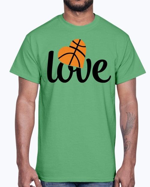 love- Basketball  - Cotton Tee