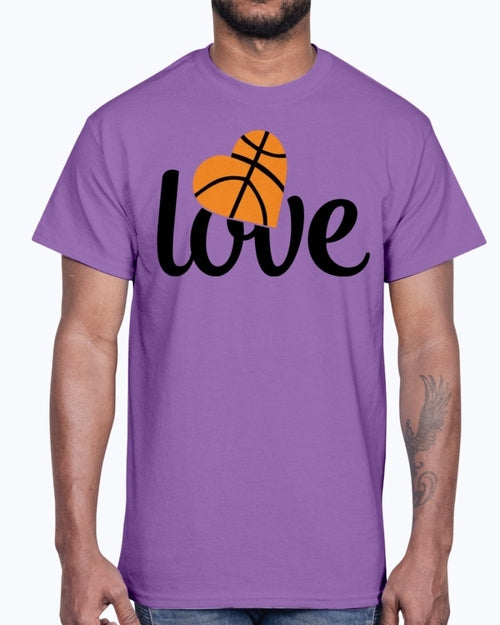 love- Basketball  - Cotton Tee