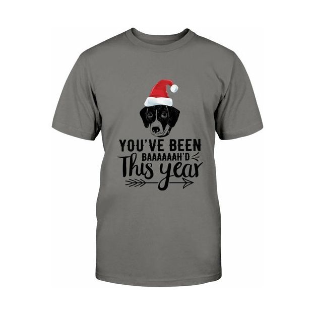 Je bent dit jaar gebaaaah'd Kerst T-shirt 