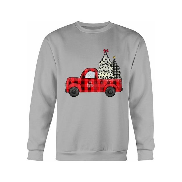 Christmas Tree Truck Sweatshirt