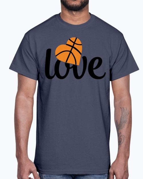 love- Basketball  - Cotton Tee