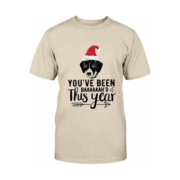 Je bent dit jaar gebaaaah'd Kerst T-shirt 