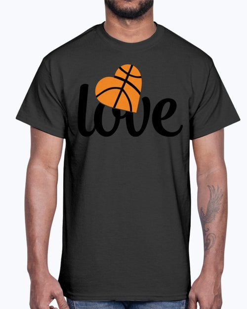 love- Basketball  - Cotton Tee