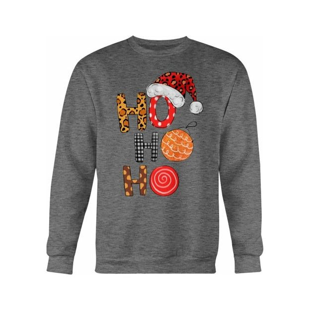 HO HO HO Kerstman Kerstmuts Sweatshirt