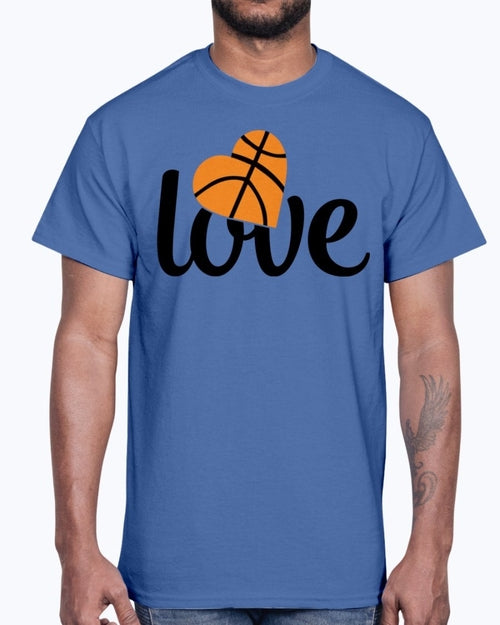 love- Basketball  - Cotton Tee