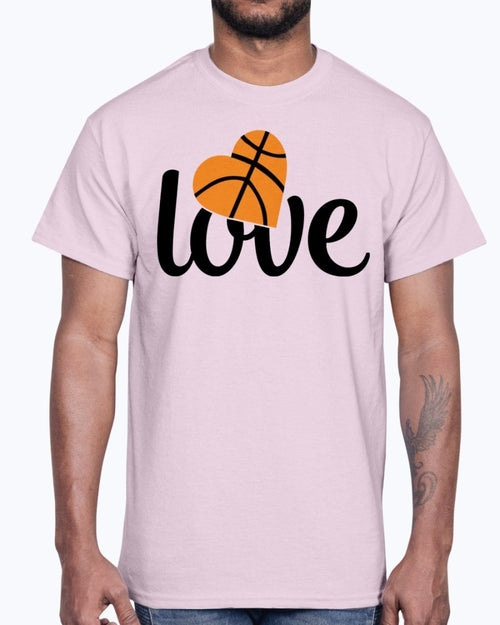 love- Basketball  - Cotton Tee