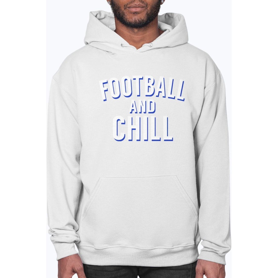 Football and Chill - Sports- Hoodie