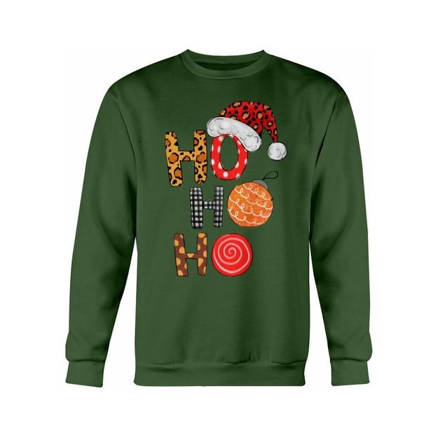 HO HO HO Kerstman Kerstmuts Sweatshirt