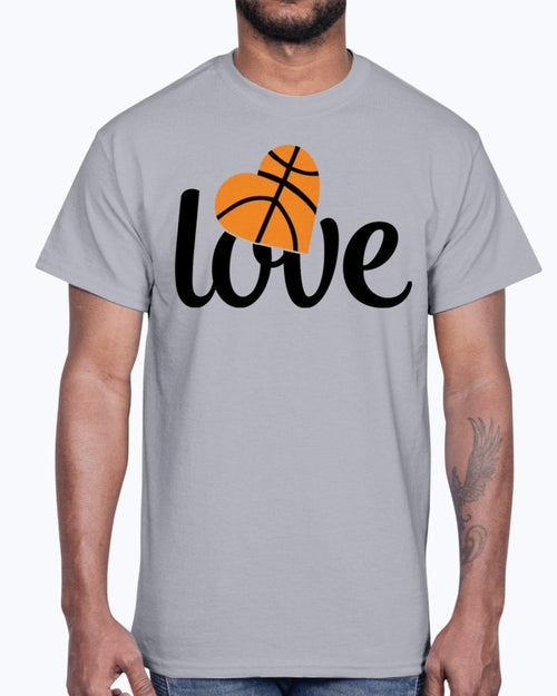 love- Basketball  - Cotton Tee